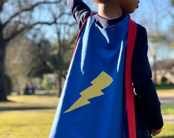 Bolt Cape - Handmade and Reversible