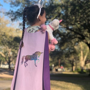 Unicorn Cape - Handmade and Reversible