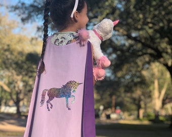 Unicorn Cape - Handmade and Reversible