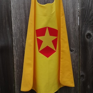 Word Girl Custom Kid&#39;s Cape - Handmade and Reversible