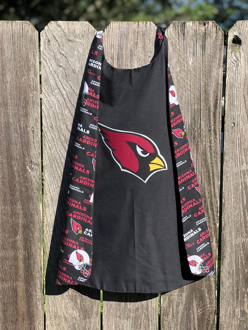 Custom Arizona Cardinals Cape - Handmade and Reversible Custom Arizona Cardinals Cape - Handmade and Reversible