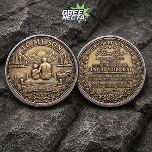 Dad Coin - Etsy