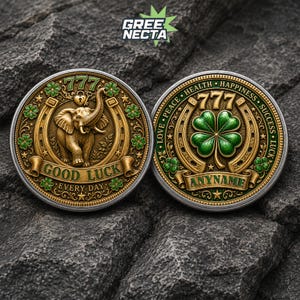 777 Lucky Coin - Etsy