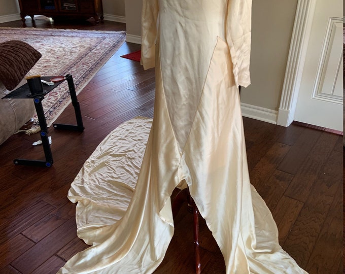 ART DECO white - silk pleated dress