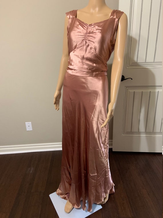 Luscious 1930s Art Deco Gown