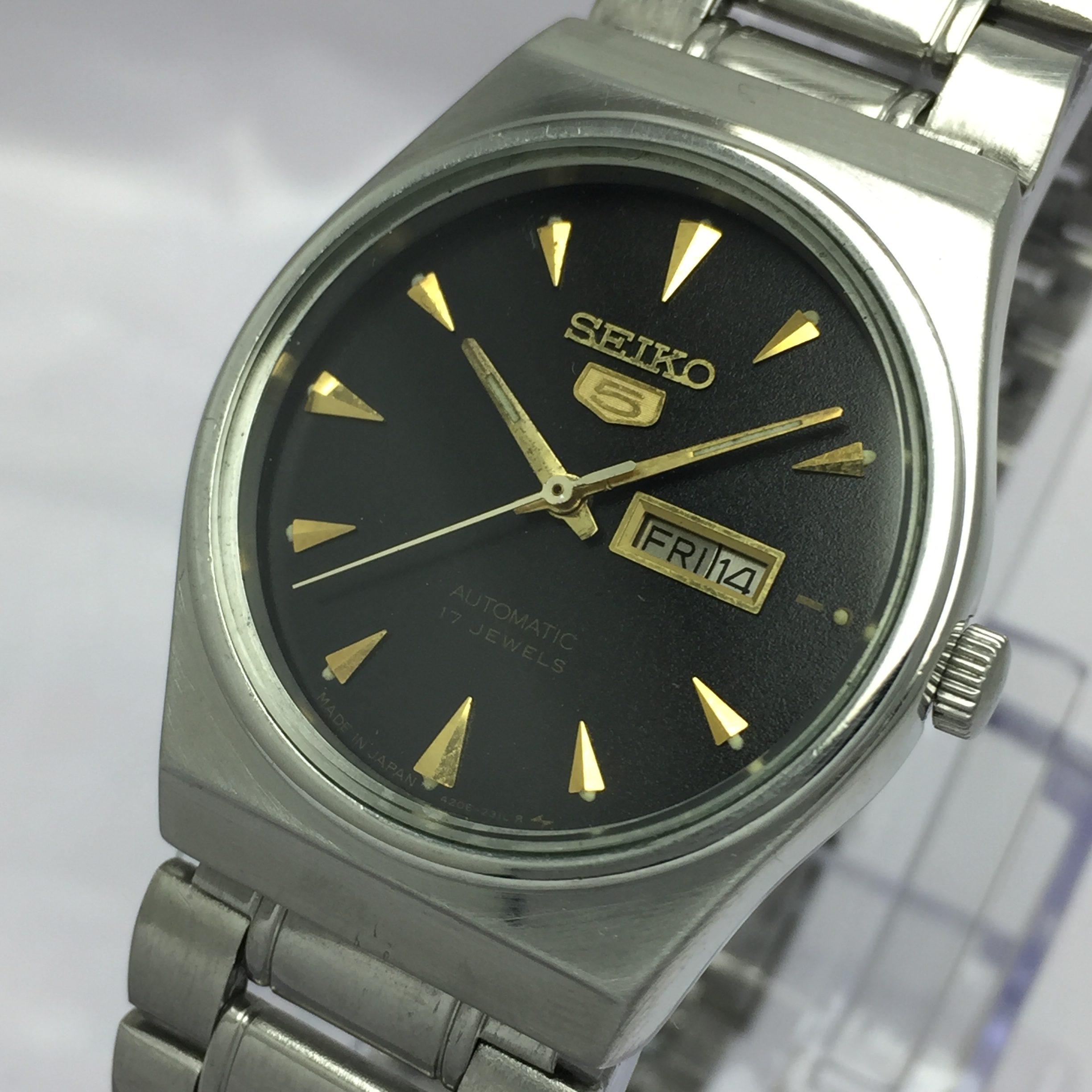 C051 セイコー ファイブ 自動巻き 腕時計 4206-0420 SEIKO - C051 セイコー ファイブ 自動巻き 腕時計 4206-0420の通販 by