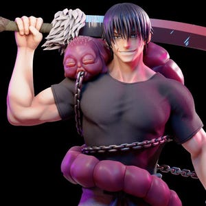 STL 3D Toji Fushiguro