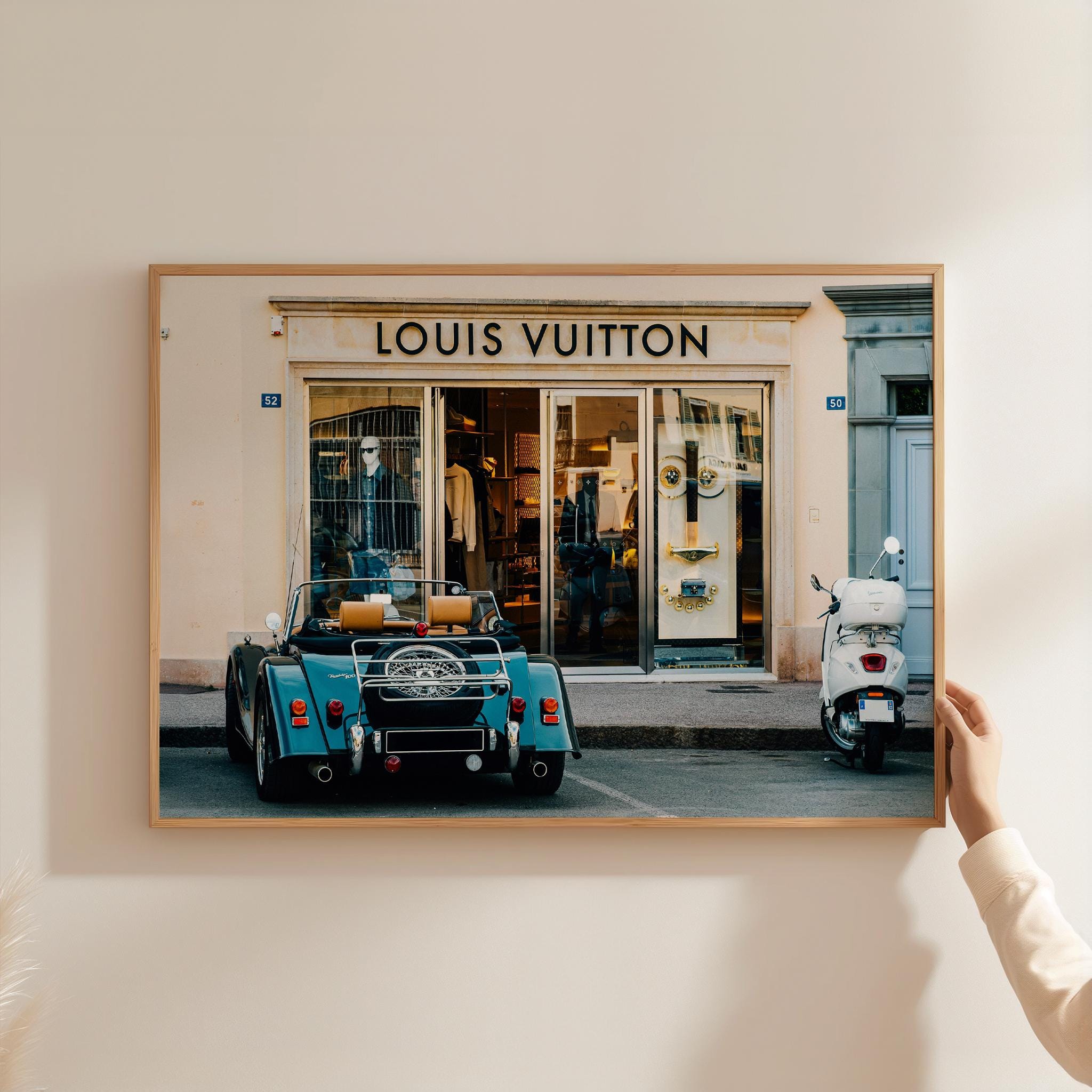 Louis vuitton poster - Etsy 日本