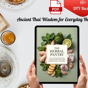 Thai Herbal Medicine Ebook | Kitchen Spices, Natural Remedies (PDF Download)