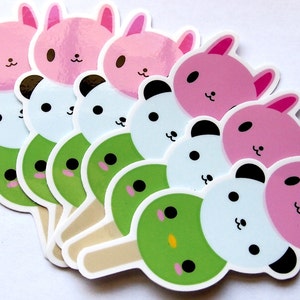 Dōbutsu Dango Vinyl sticker 2 stickers image 3