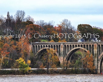 Railroad Bridge Over the James, Richmond, VA