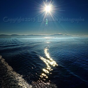 Sun Over the Water