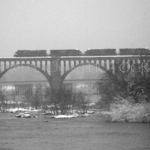 Train Over the James
