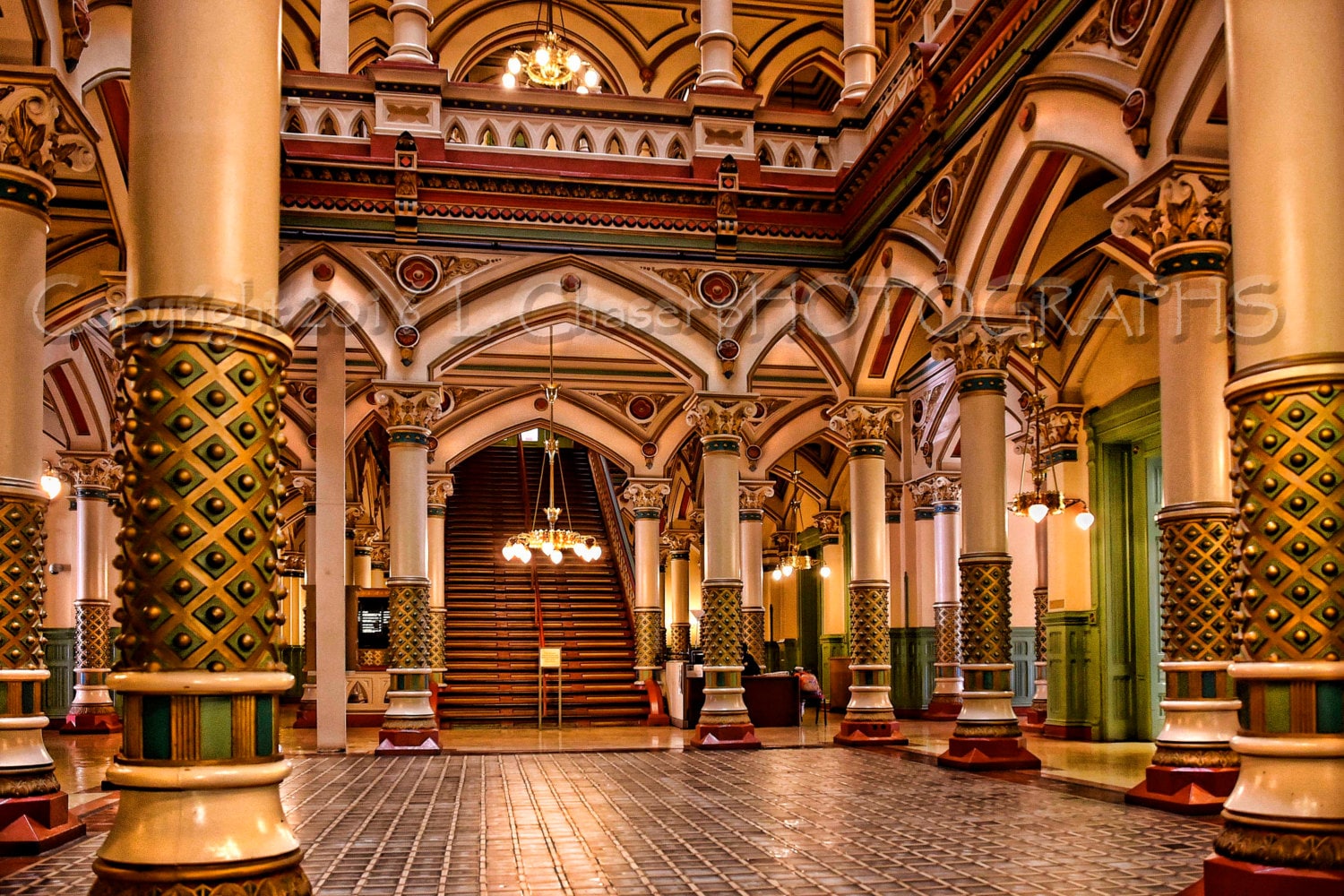 Lobby Old City Hall, Richmond Virginia