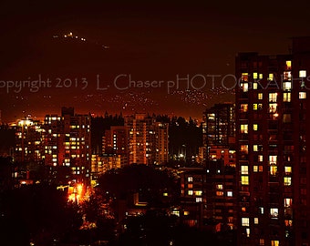 Looking Out Over Vancouver