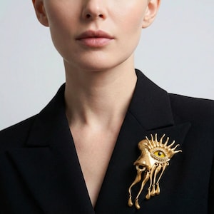 Schiaparelli Brooches - Etsy