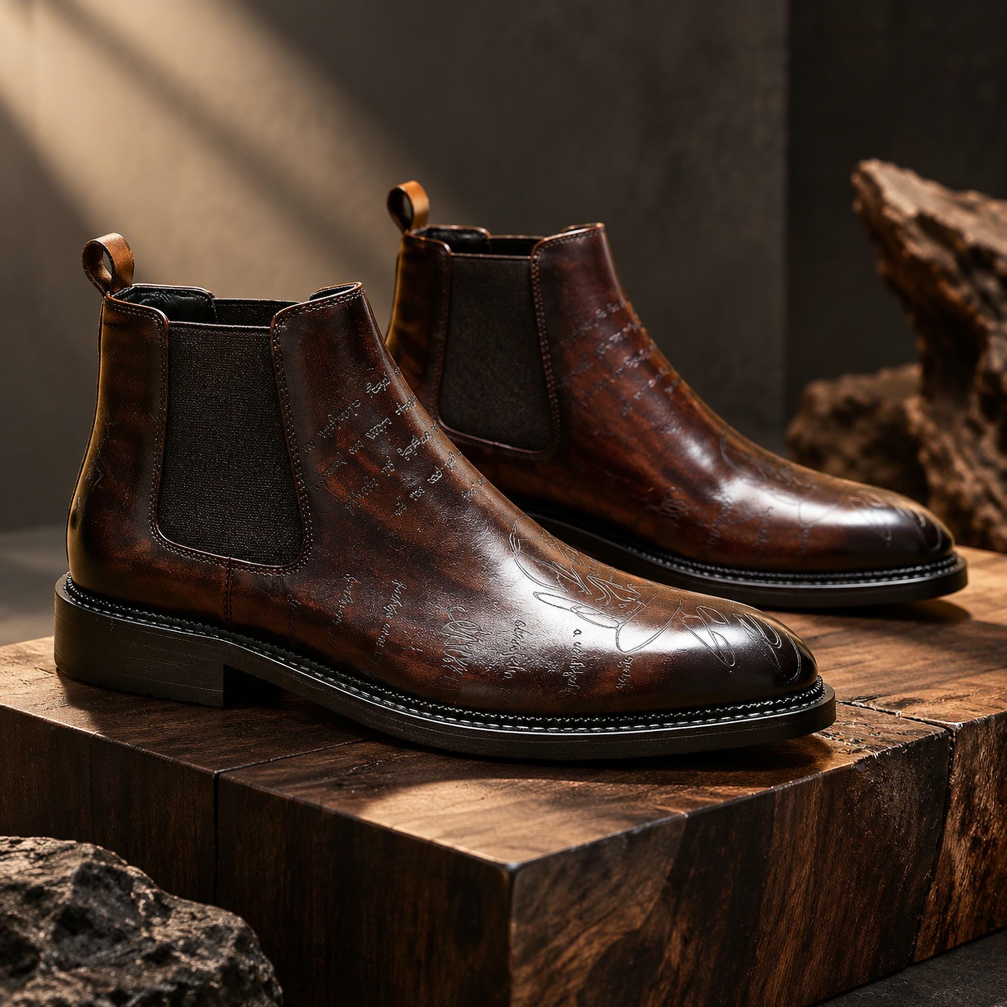 Pointed Mens Chelsea Boots - Etsy