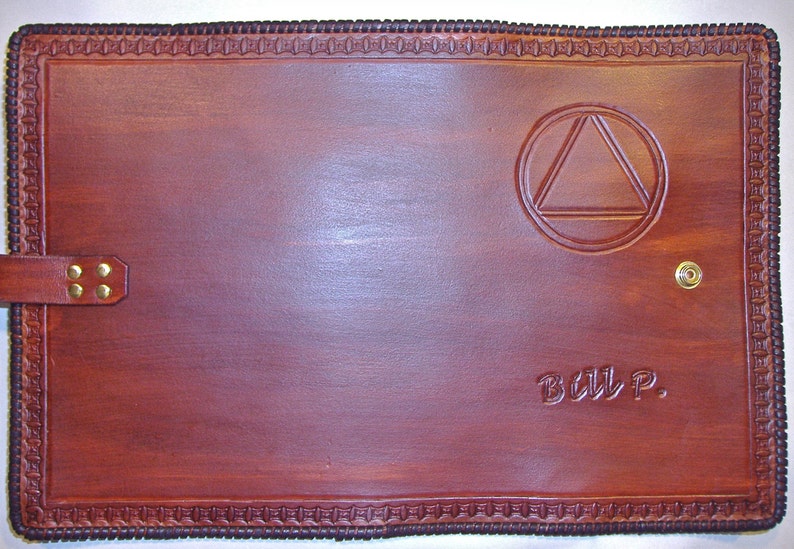 Single AA Big Book Leather Cover image 5