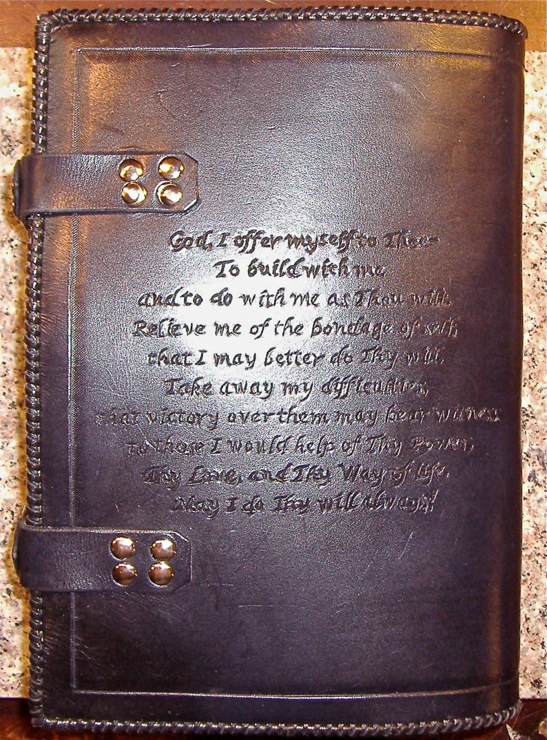 Double AA Big Book and 12 & 12 Book Cover Etsy