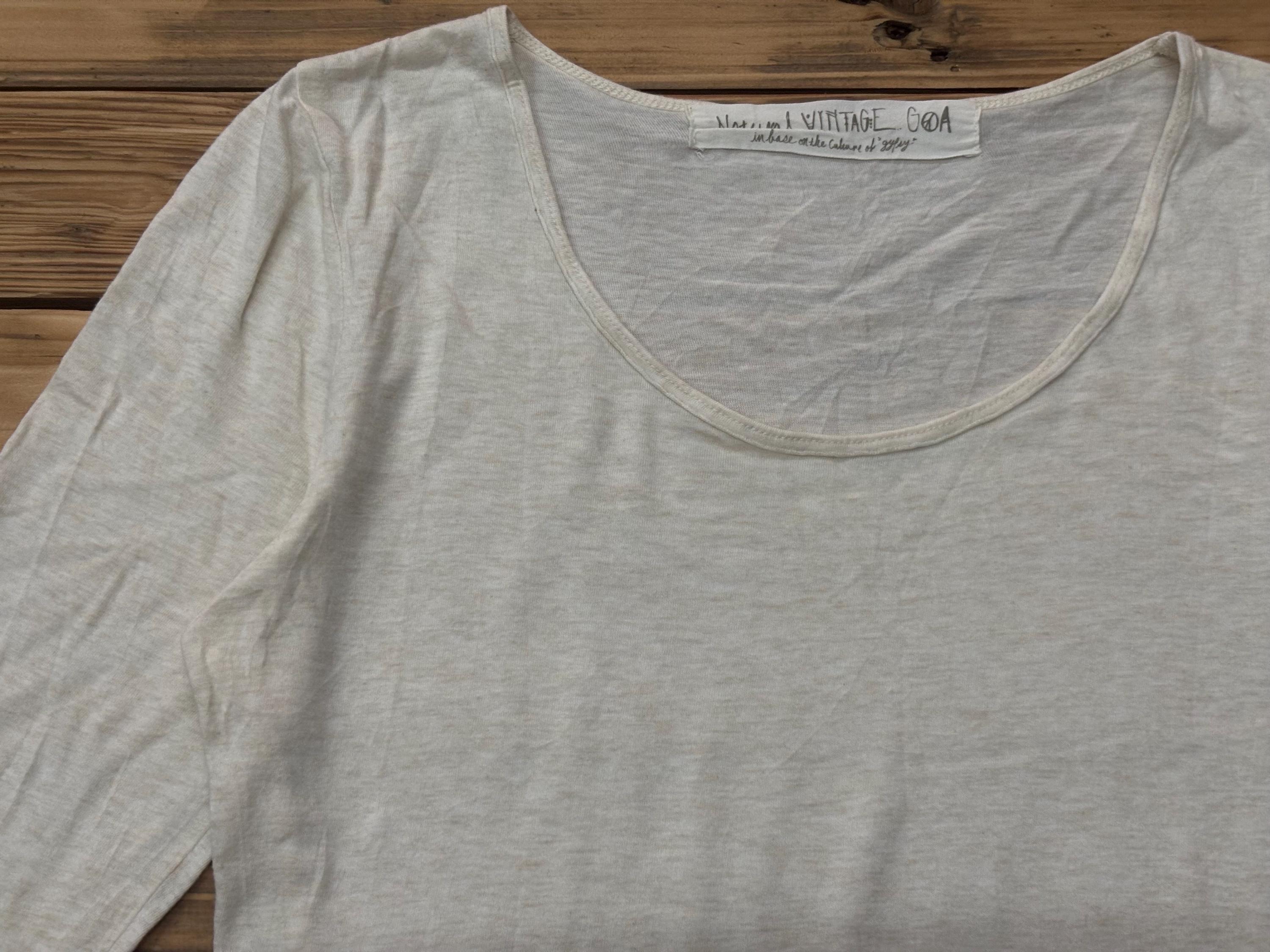 トップス 00s goa vintage long tee Vintage GOA Shirt Sz.m Womens Top Japan Designer Goa (USA No