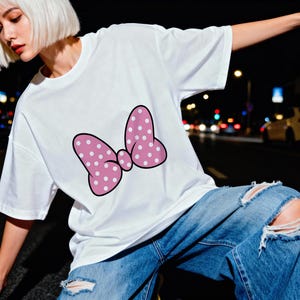Mouse Bow Svg, Minnie Mouse Ears, Cricut Cut Files (Digital Download) image 2