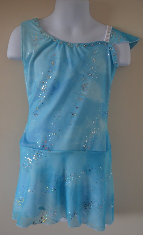 Items similar to Frozen Elsa figure skating dress. This dress would be