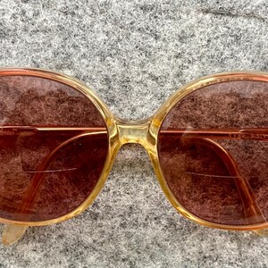 Amber 70s Sunglasses - Etsy display picture 3