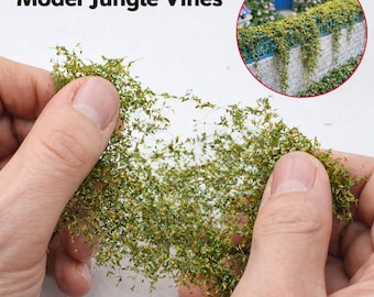 Realistic Jungle Vines Mini Tear Apart Diorama Foliage Fairy Garden Decor