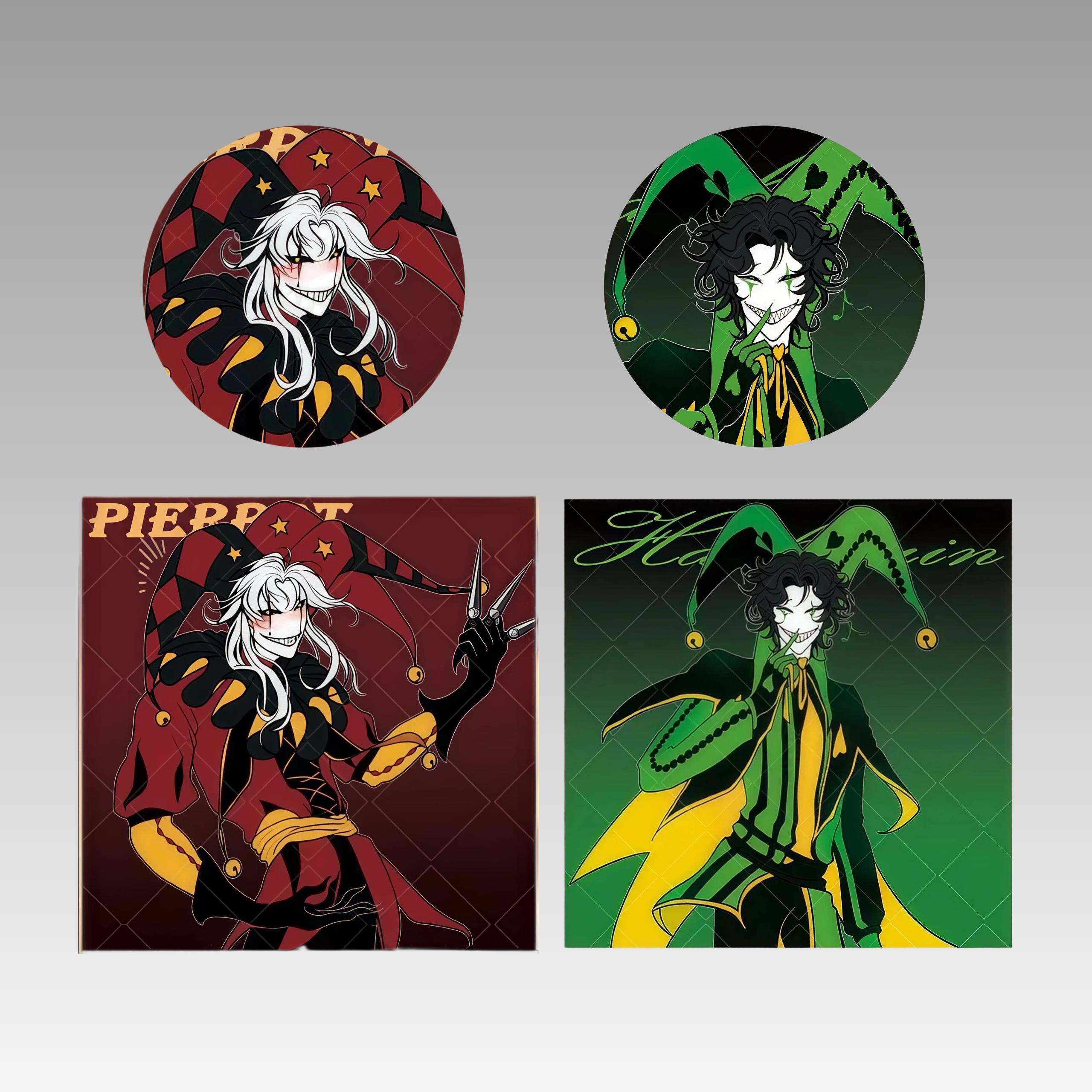 Pre-order Pierrot Freak Circus Pierrot Photocards Pin Standee