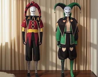 Pre-ordina il set completo di costumi cosplay Pierrot e Arlecchino di Freak Circus