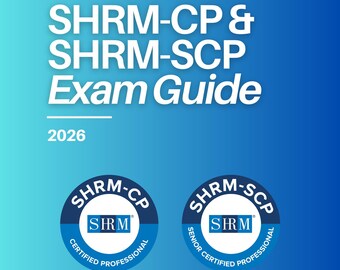 2026 SHRM-CP SCP Study Guide | Concepts, Frameworks & Practice Questions