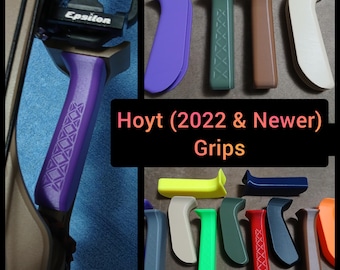 Empuñaduras de arco Hoyt (2022-actuales): Alpha X, AX-2, AX-3, VTM, Ventum Pro, RX-9, RX-10