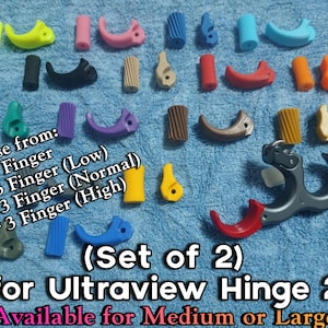 Fits Ultraview Hinge 2 ~~~ Ultraview Release Thumb & Finger Attachment - Medium and Large Available