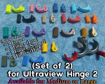 Compatible con Ultraview Hinge 2 ~~~ Accesorio de liberación para pulgar y dedos Ultraview (disponible en tallas mediana y grande)