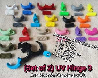 Fits Ultraview Hinge 3 ~~~ Ultraview Release Thumb & Finger Attachment - Standard and XL Available