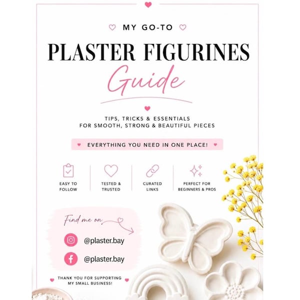 Guide till gipsfigurer – tips, knep och viktiga saker för släta, starka och vackra figurer