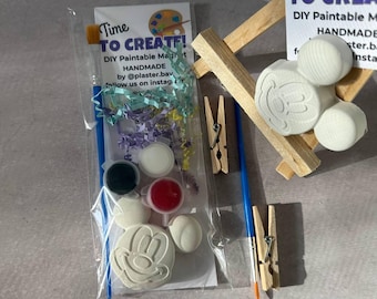 Mouse Paint Your Own Magnet Kit | DIY Kids Craft Party Favor