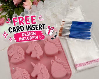 Unicorn DIY Plaster Painting Starter Kit – Make 20 Paint Kits