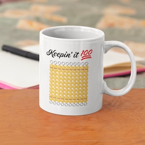 Keepin&#39; it 100 Montessori Mug Hundred Bead Funny Montessori Teacher Gift For Montessori Teacher Funny Montessori Merch Montessori 100 Bead