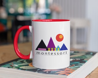 Montessori Mug 11oz - Grammar Symbol Landscape