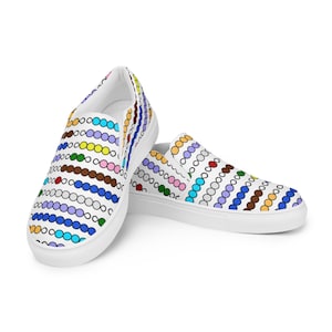 Montessori Bead Chain - Women’s slip-on canvas shoes