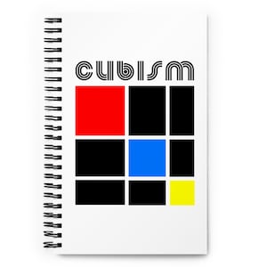 Kubismus - Montessori Trinomial Würfel 140-seitiges Notizbuch