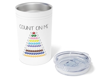 Montessori Beads Vacuum Insulated Tumbler Funny Montessori Teacher Gift Cool Montessori Merch Montessori Guide Gift