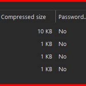 K&ouml;nnte beinhalten: Ein Screenshot eines Dateiverzeichnisses mit Dateinamen, Typen, Gr&ouml;&szlig;en und &Auml;nderungsdaten. Die Dateien umfassen eine ICO-Datei, eine CSS-Datei und zwei TSX-Dateien. Die Tabelle zeigt Details wie komprimierte Gr&ouml;&szlig;e und Verh&auml;ltnis.