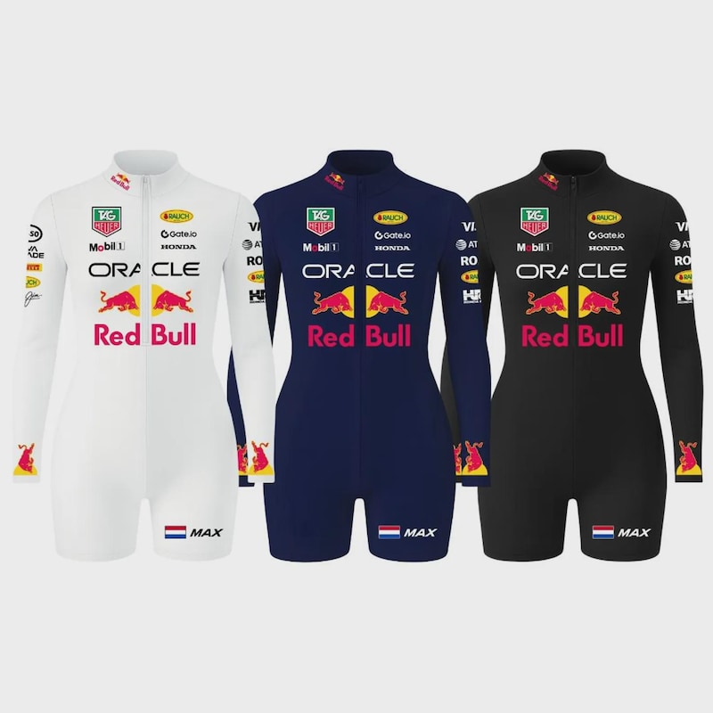 Red bull body suit women - Etsy.de