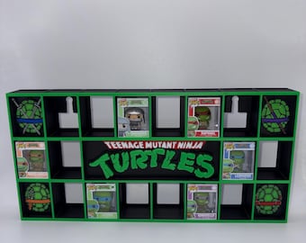 Teenage Mutant Ninja Turtles Funko Bitty Pop! 3D Printed Display Stand