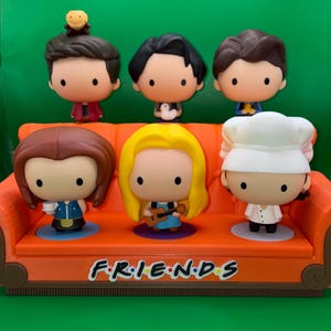 Friends™ Sofa Display for McDonald’s Warner Bros Figures – 3D Printed image 12