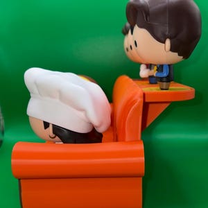 Friends™ Sofa Display for McDonald’s Warner Bros Figures – 3D Printed image 11