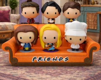 Friends™ Sofa Display for McDonald’s Warner Bros Figures – 3D Printed