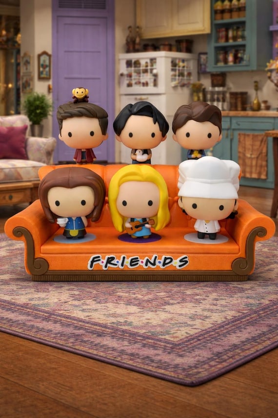 Friends™ Sofa Display for McDonald’s Warner Bros Figures – 3D Printed